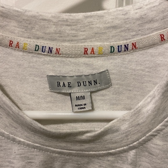 Rae Dunn Oversized Love Is Love Crew EUC - Picture 2 of 9
